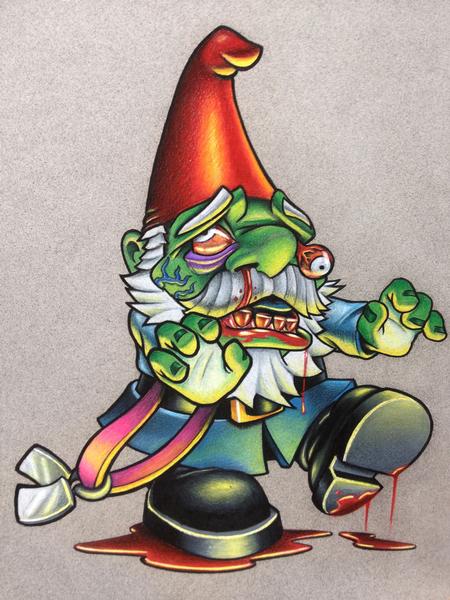 Tattoos - Zombie Gnome - 79676